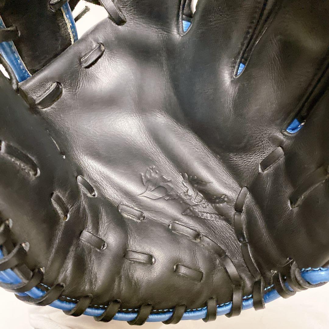 限定カラー　ミズノ　ブレイブスピリット　一般軟式用グローブ　メタリックブルー　青