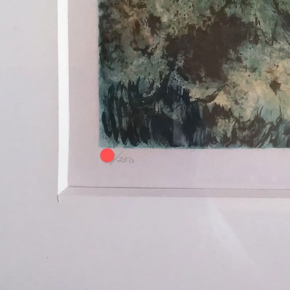 ベルナールシャロワ ２５０部限定 版画　リトグラフ　貴重な作品