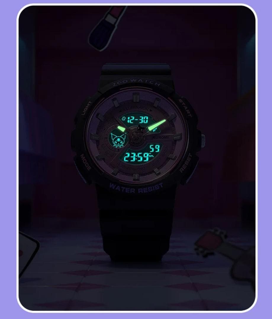 クロミちゃん サンリオ Gショック風 腕時計 限定 海外 コラボ