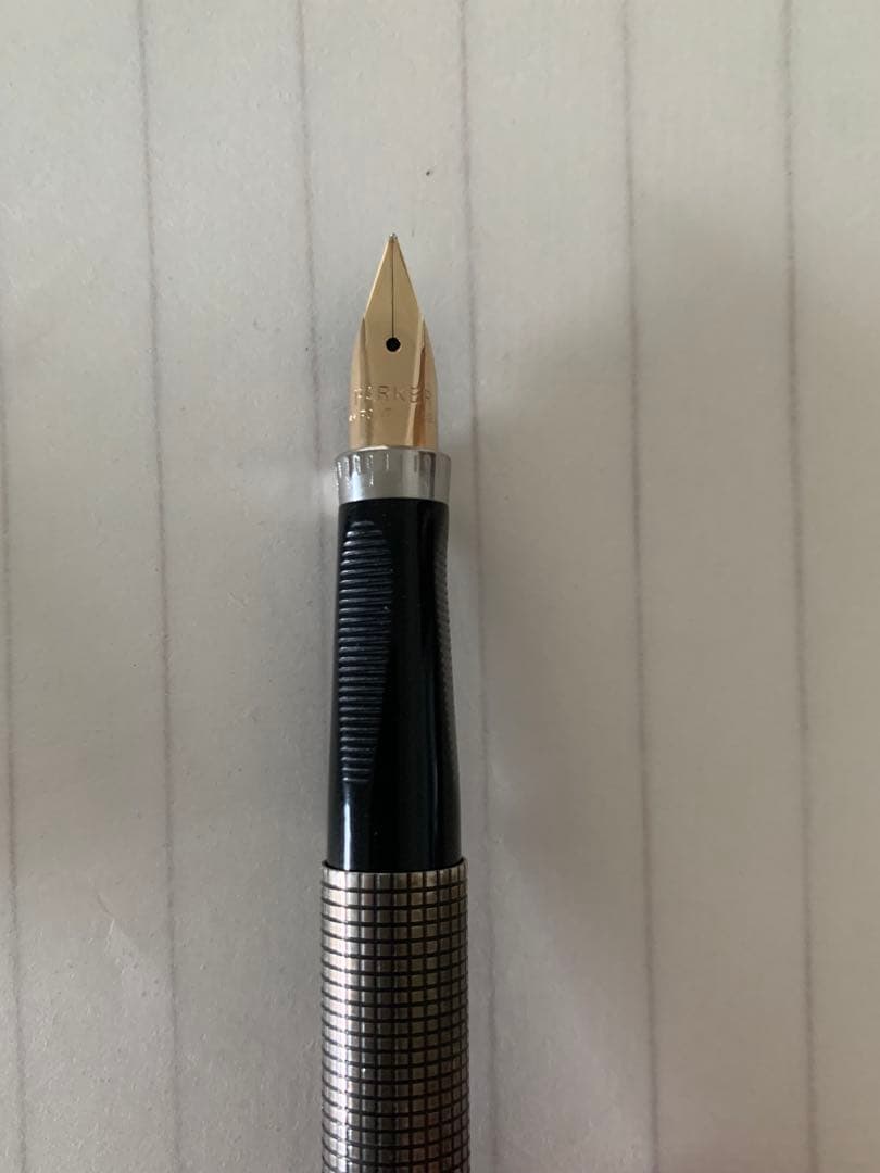 Parker（パーカー）75 シルバー 万年筆 14K