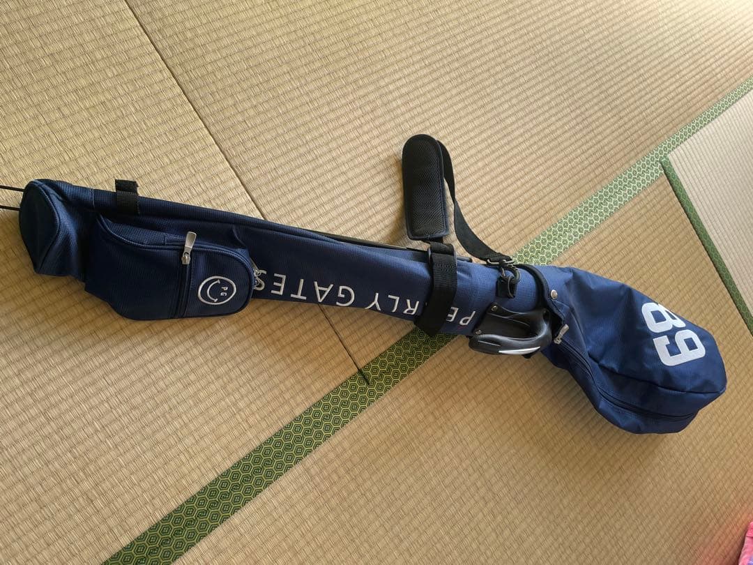 Kazu　PEARLY GATES キャディバッグ ネイビー 68番