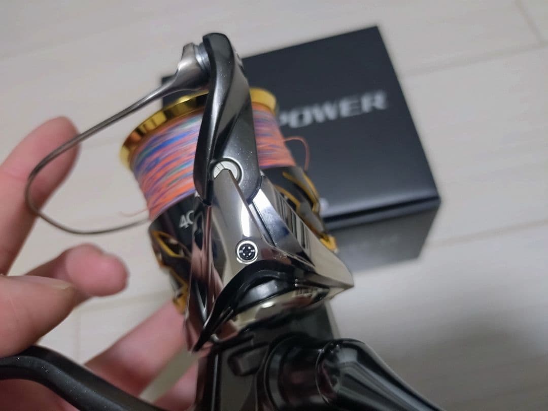 【美品】20ツインパワー4000XG 夢屋ハンドルノブカスタム 【オタケ】