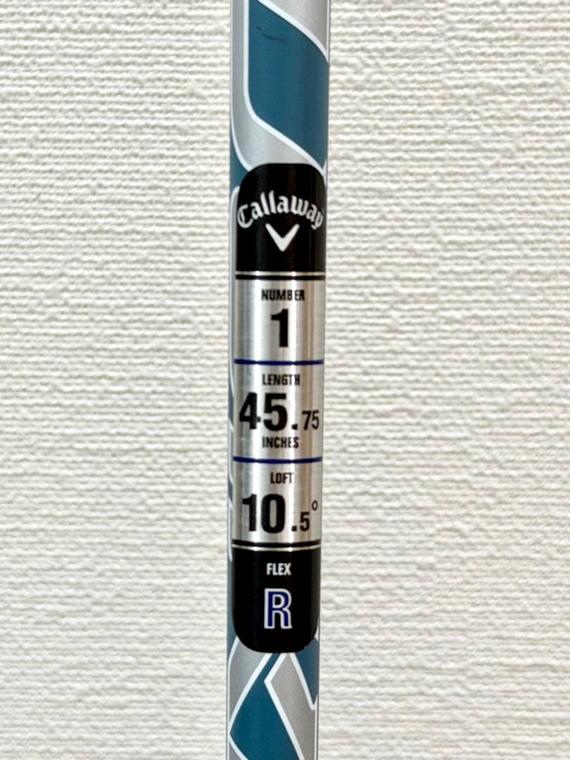 キャロウェイ　パラダイム　マックスファスト　ドライバー 1w Rシャフト