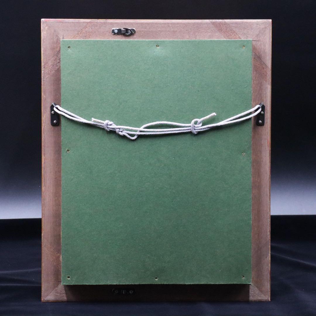 井上洋介 肉筆『くまの子ウーフ』の絵本作家 キャンバスにペン画