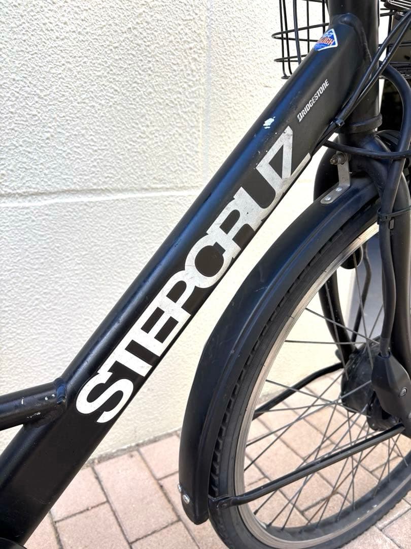 ブリヂストン 電動自転車 STEP CRUZ e 26型 クロツヤケシ