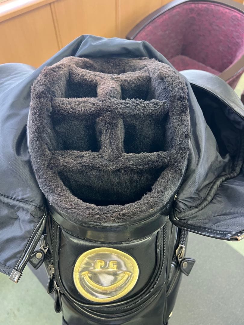 パーリーゲイツ キャディバック ブラック 値段交渉ok