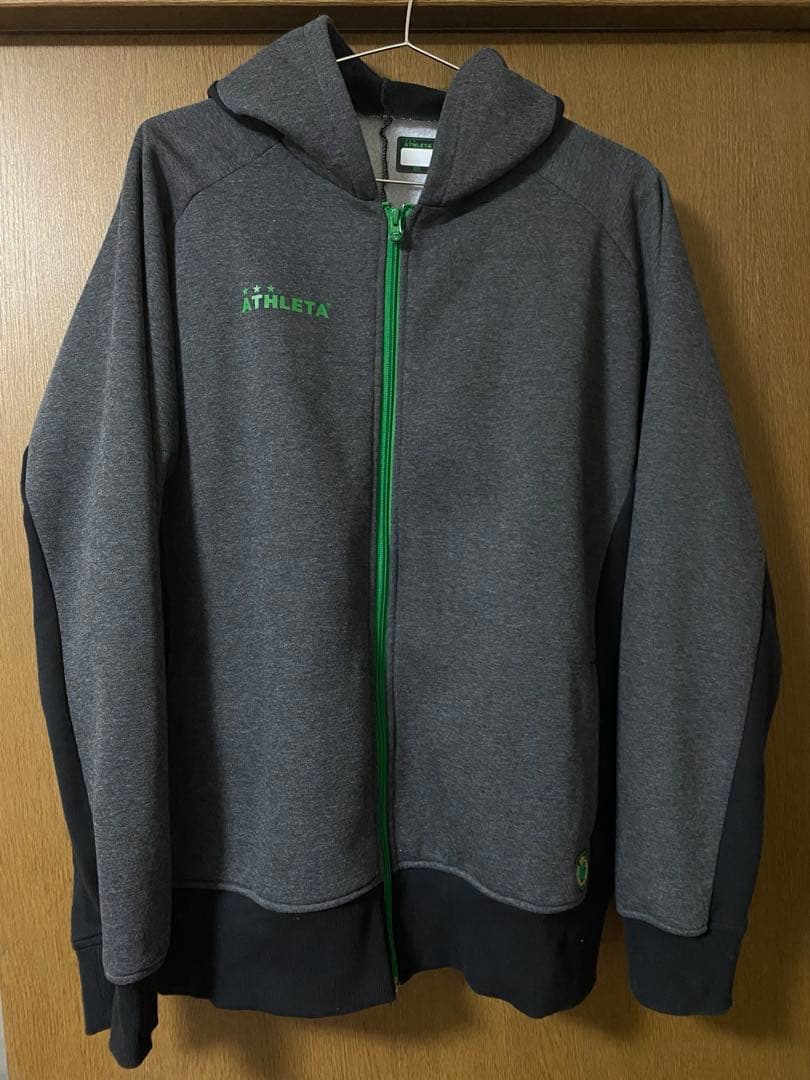 【xavi76】ATHLETA アスレタ 裏起毛スウェット ジップパーカー
