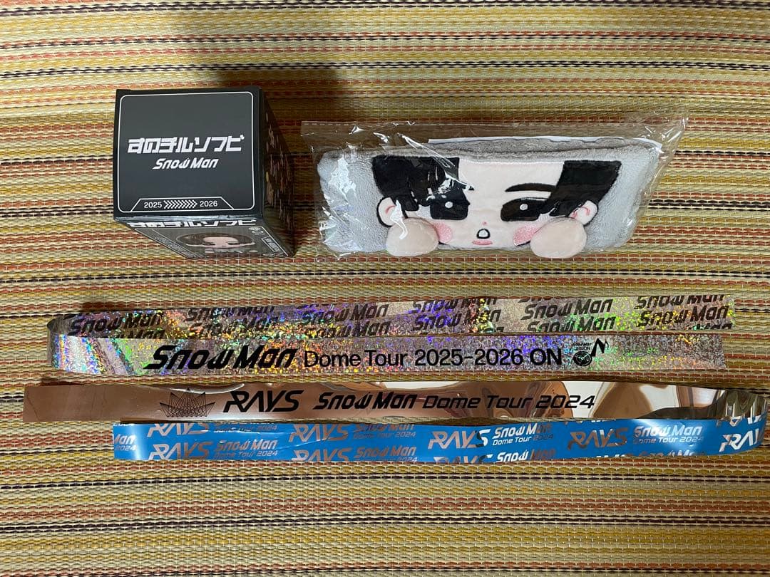 すのチル ソフビ ヘアバンド 銀テープ 目黒蓮