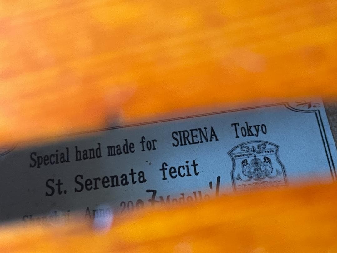 子供用バイオリン 1/2サイズ 裏板一枚板 【美品】