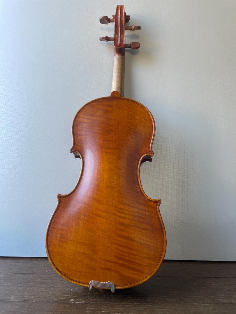 子供用バイオリン 1/2サイズ 裏板一枚板 【美品】