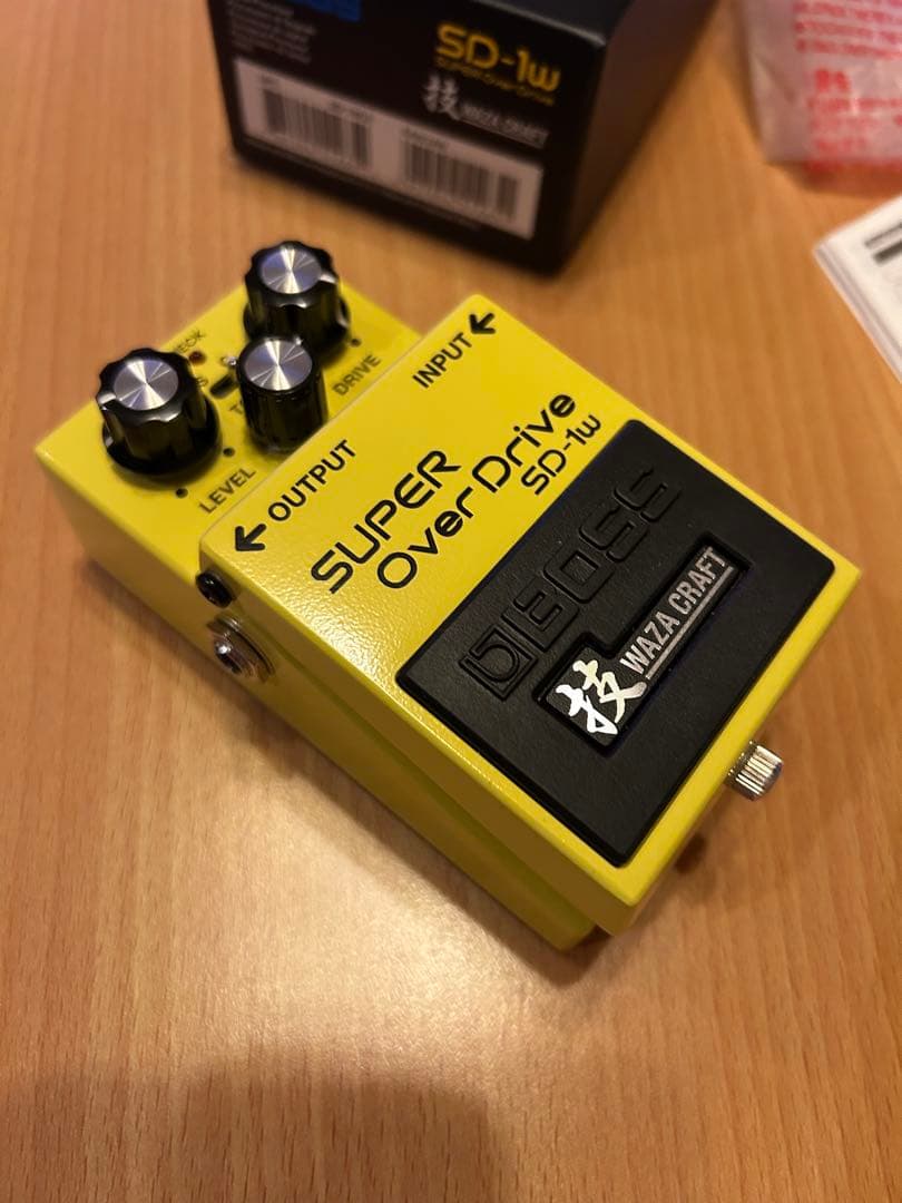 BOSS SD-1w SUPER OverDrive ほぼ未使用です
