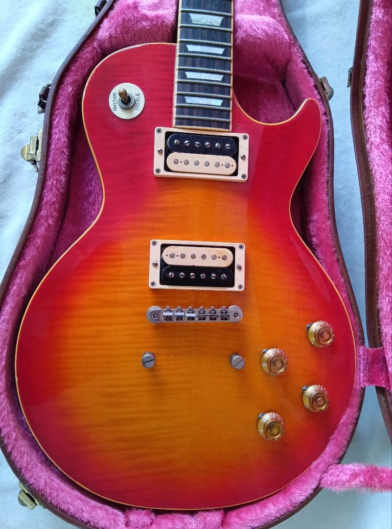 Aria Pro II　Leopard　サンバースト　レスポール　　ジャンク品