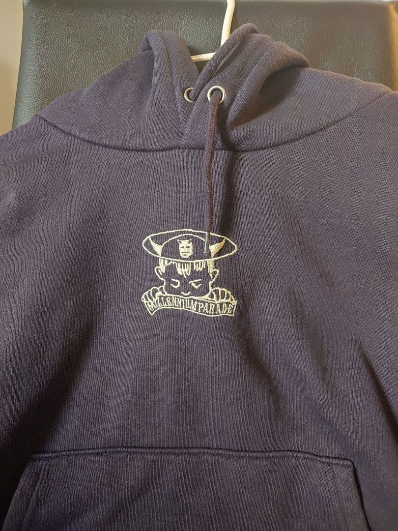 MILLENNIUM PARADE フーディー ネイビー　Mサイズ