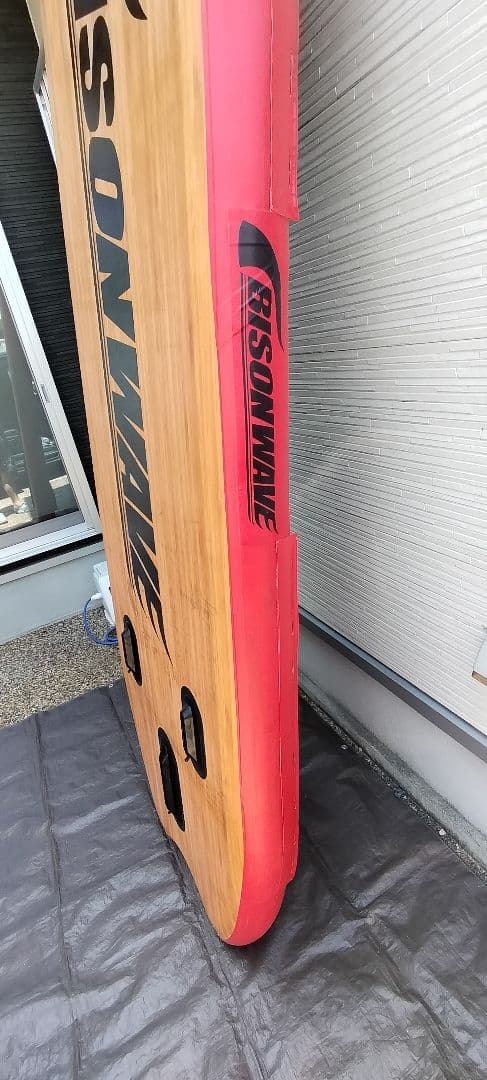 BISONWAVE　BW SUP294ワイド　ウッドレッド