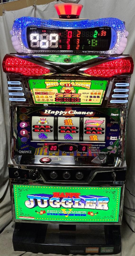 SハッピージャグラーVIII【現行6号機】（ジャグランプ付属＆不要機付）