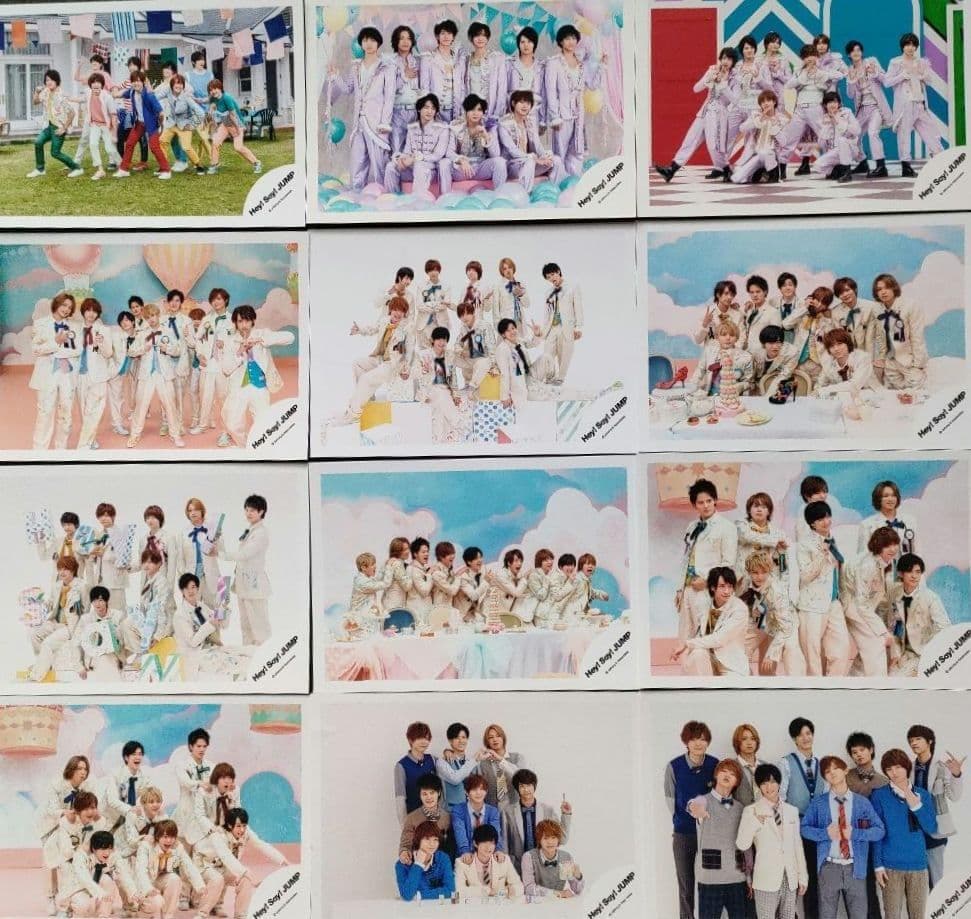 Hey!Say!Jump 公式写真 ① 集合 デビュー～2023