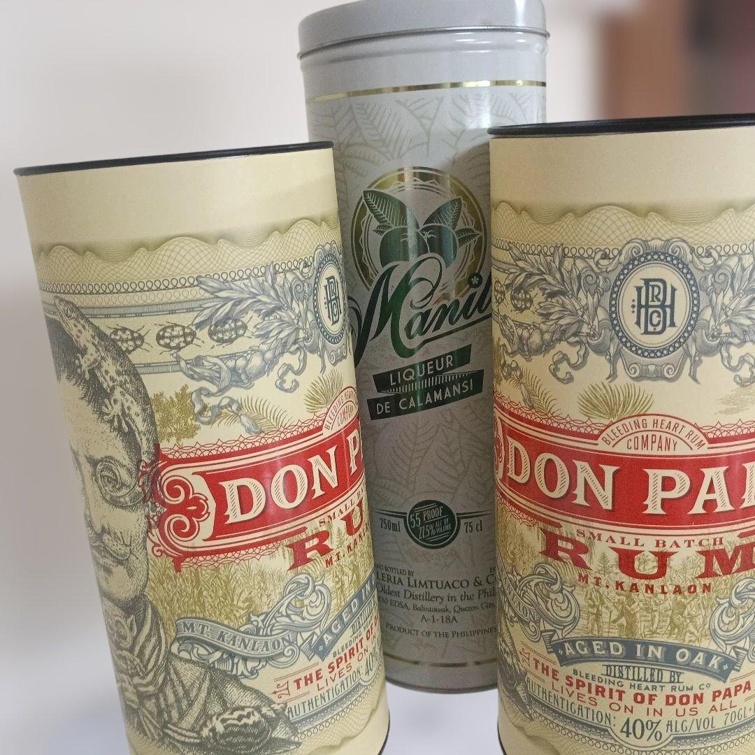 チ*ん様 DON PAPA RUM & Manille Liqueurセット