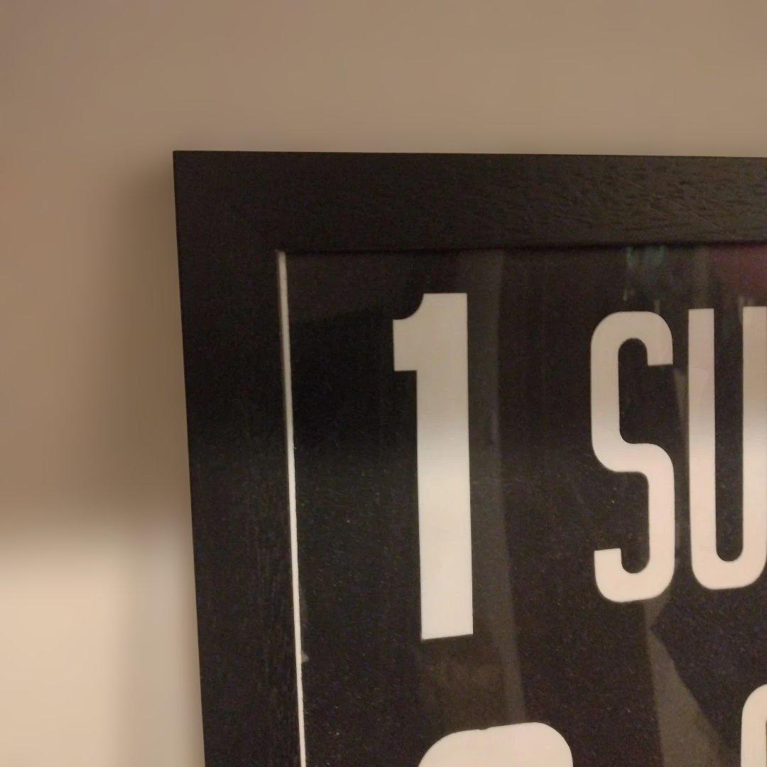 【希少】バス・地下鉄ヴィンテージサインロール（本物）【1点】