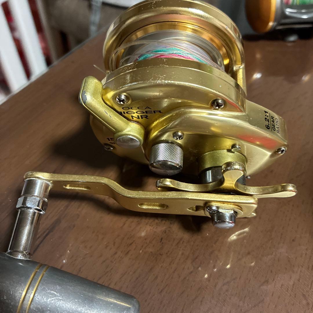 JIGGER NR リール 6.2:1 ギア比