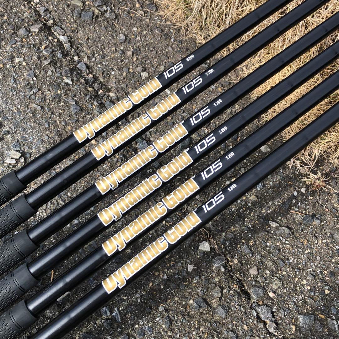 タイトリスト T100S オールブラックアイアン　6本