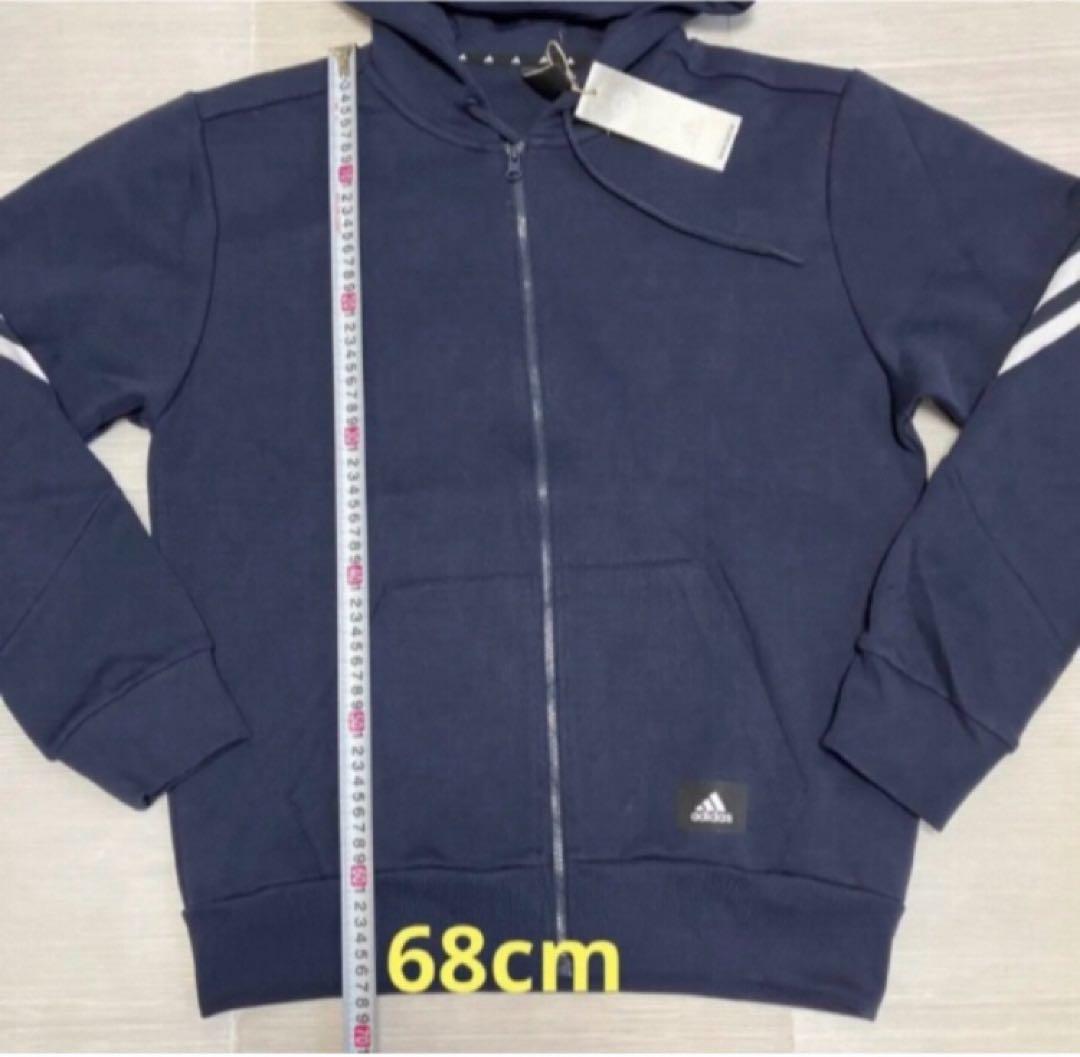 送料無料 新品 adidas M FI 3S DKフルジップパーカー＆パンツXL