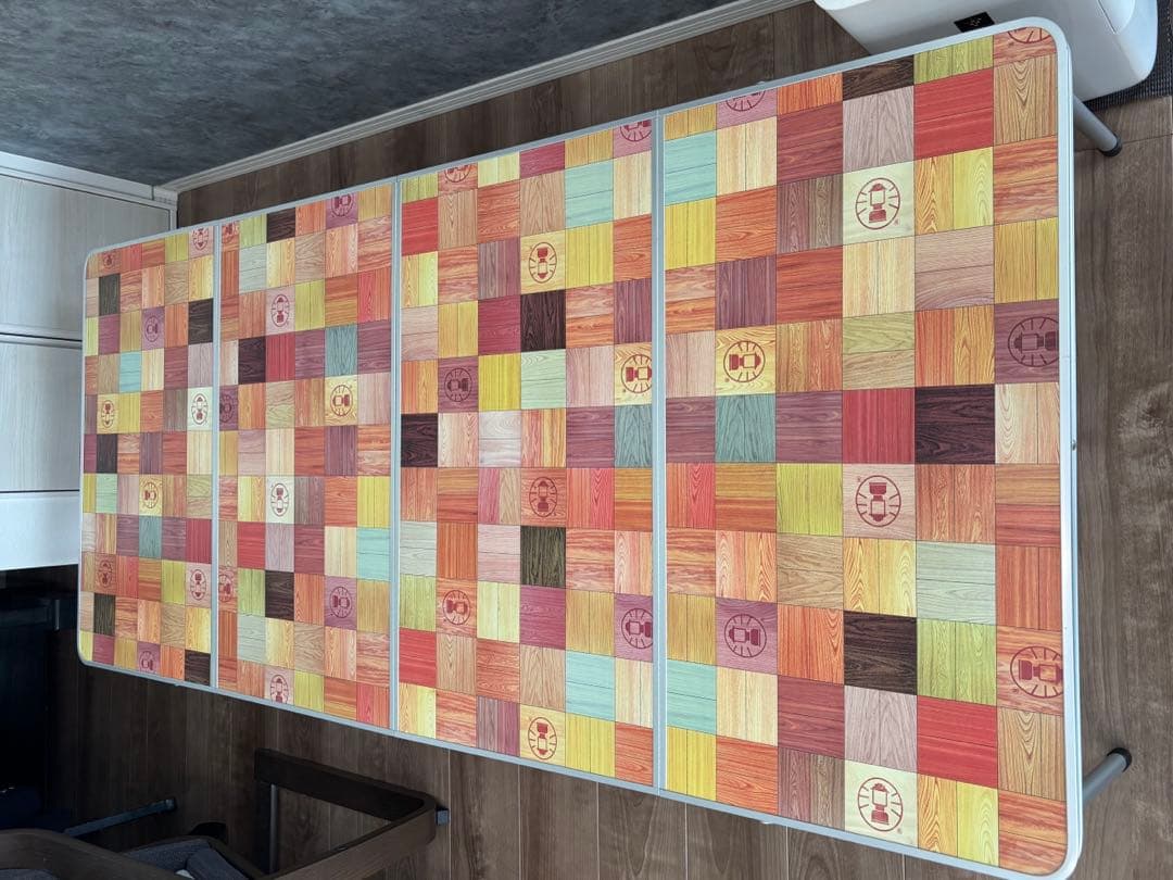 【コールマン】ナチュラルモザイク リビングテーブル180プラス