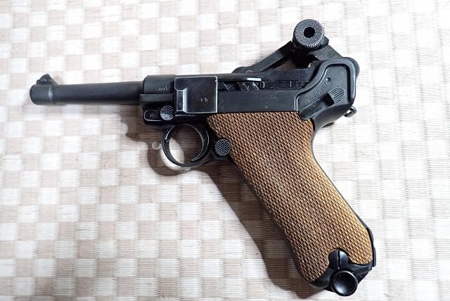 【希少美品！】タナカ ルガーP08 4インチ HW ガスブロほか 早い者勝ち！