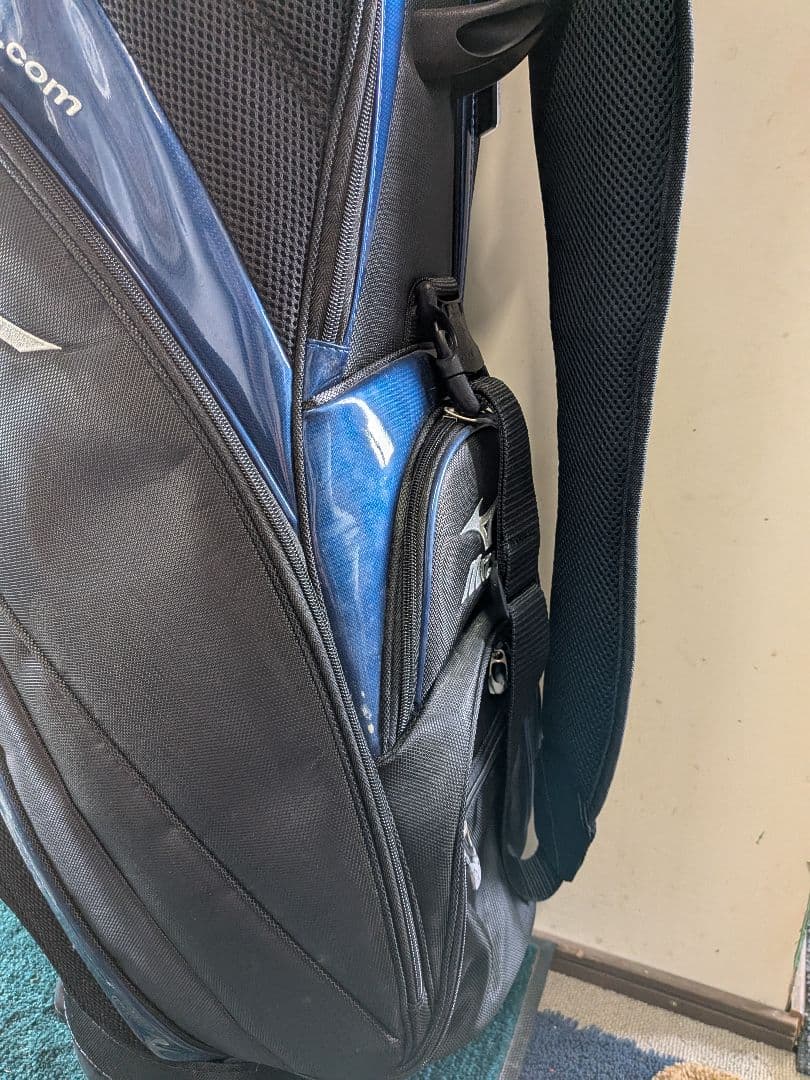 Mizuno ゴルフバッグ 黒/青