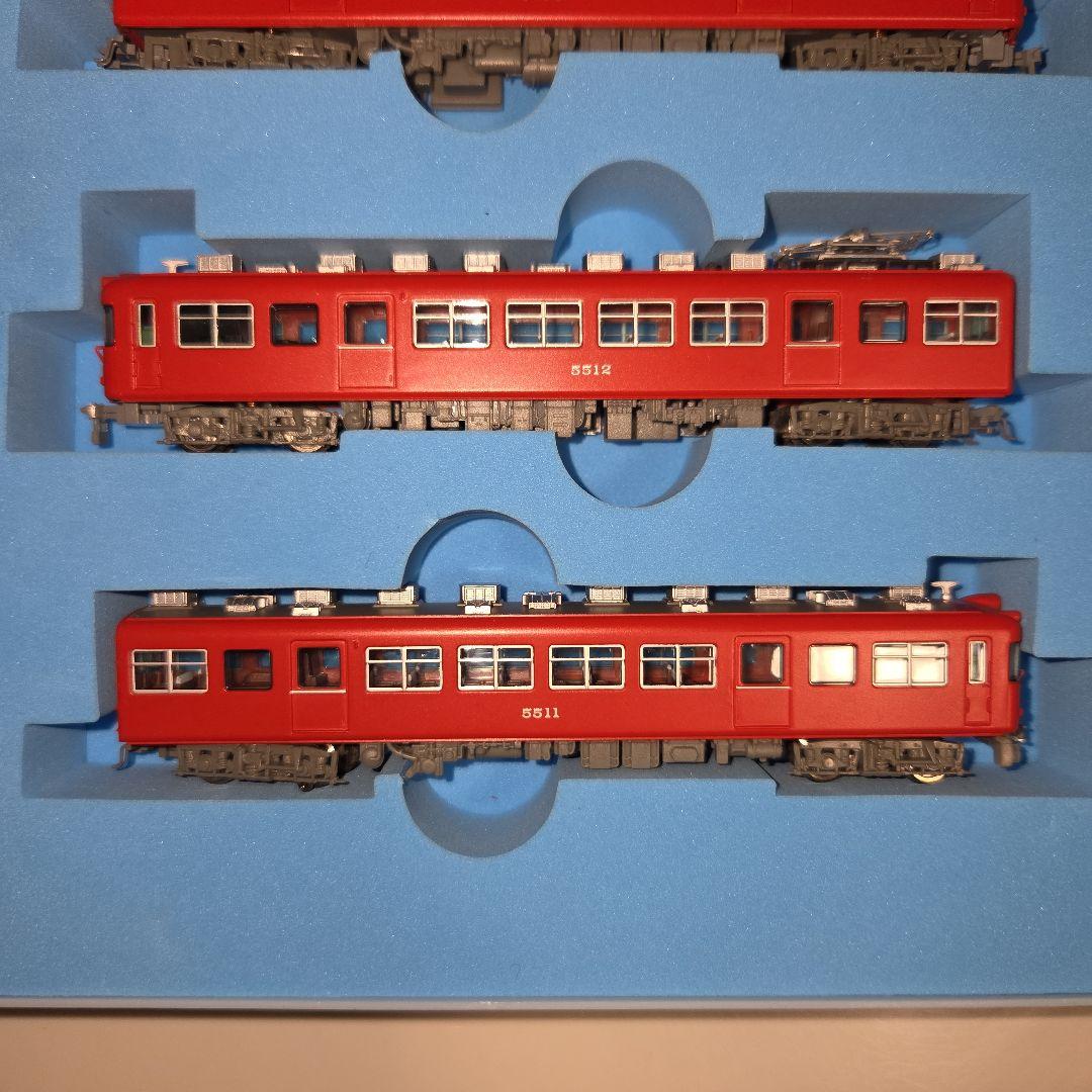 現状品 名鉄5500系 特別整備後 スカーレット 基本/増結 6両セット