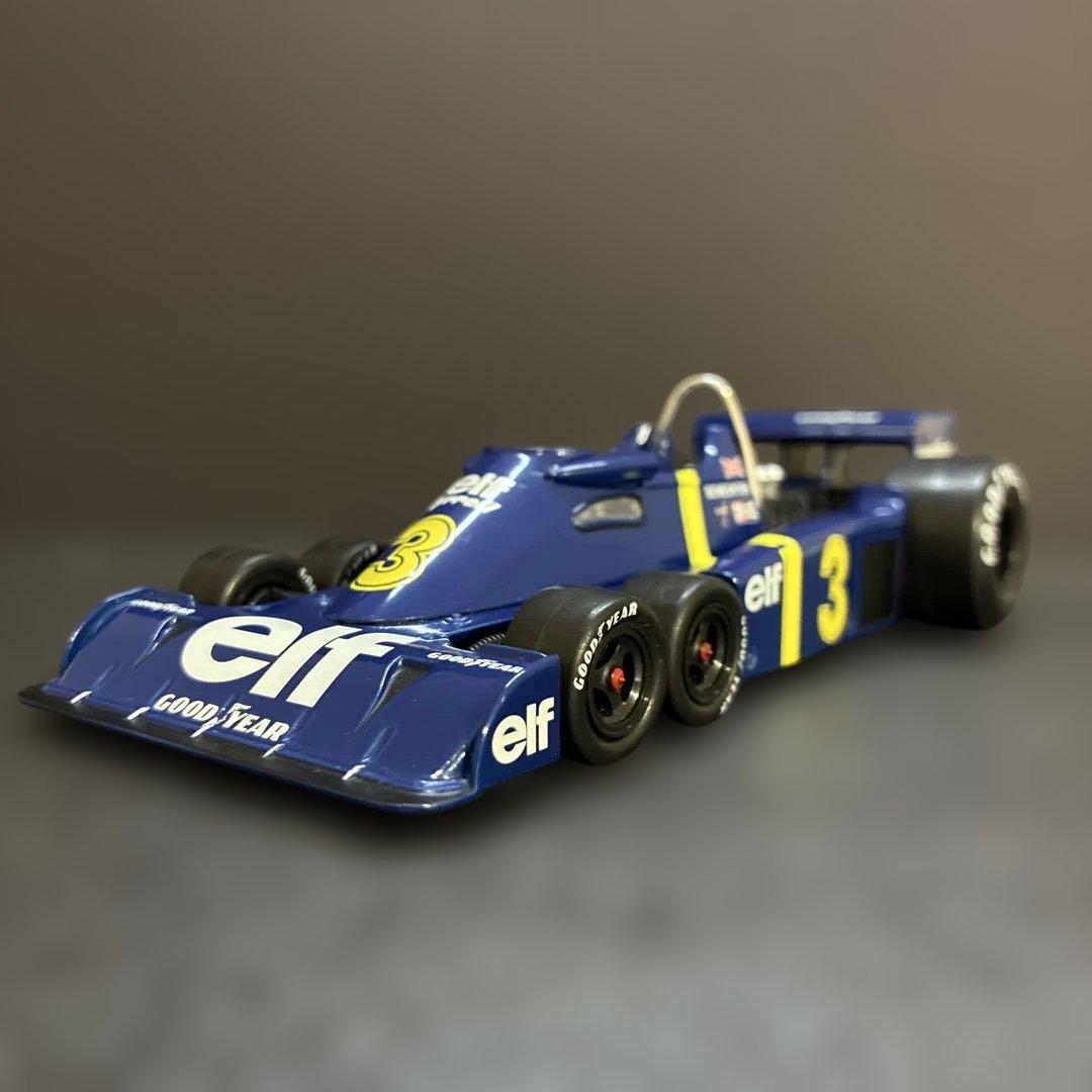 024 F1 ティレル P34 6輪車 1/24スケール ダイキャスト ミニカー