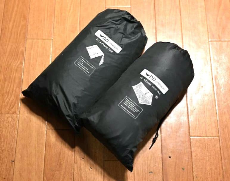 美品！【DDハンモック】Aフレームテント＋メッシュテント　DDスーパーライト