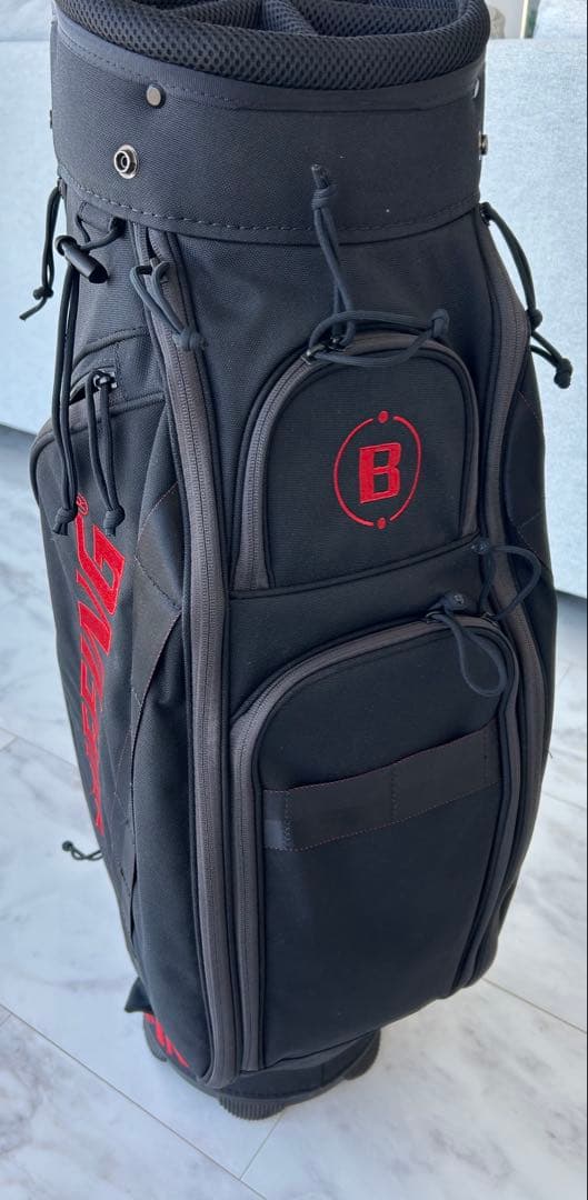 BRIEFING ブラックゴルフバッグ　CR-5 #04