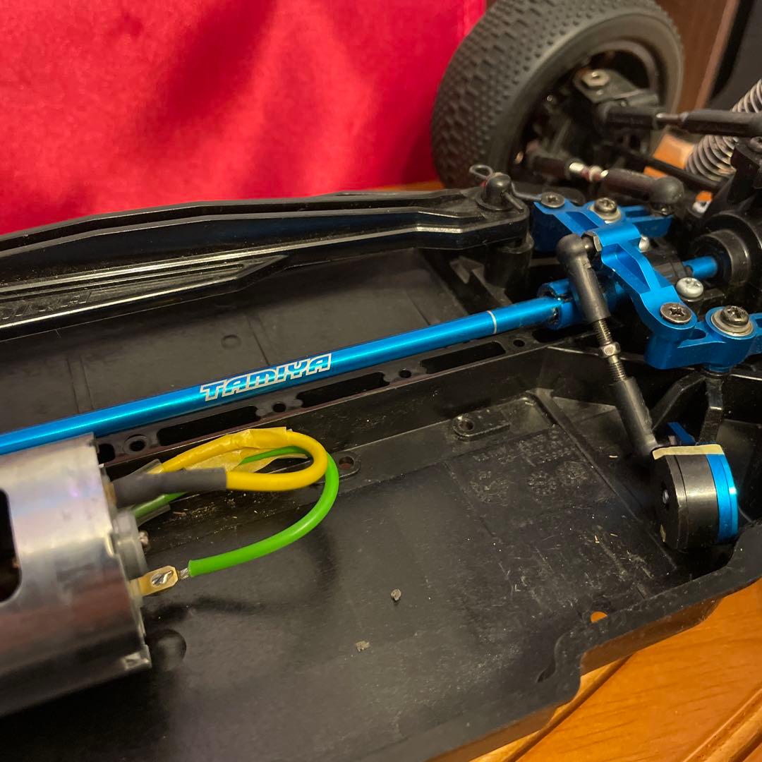 タミヤ　TT-02B 電動RCカー　マイティフロッグ　オプション　ジャンク