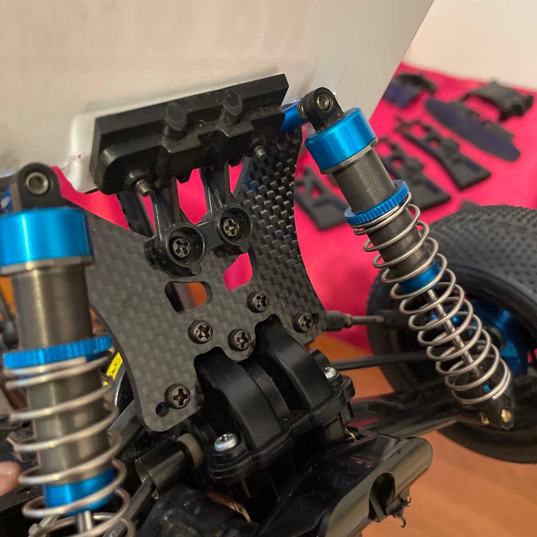 タミヤ　TT-02B 電動RCカー　マイティフロッグ　オプション　ジャンク