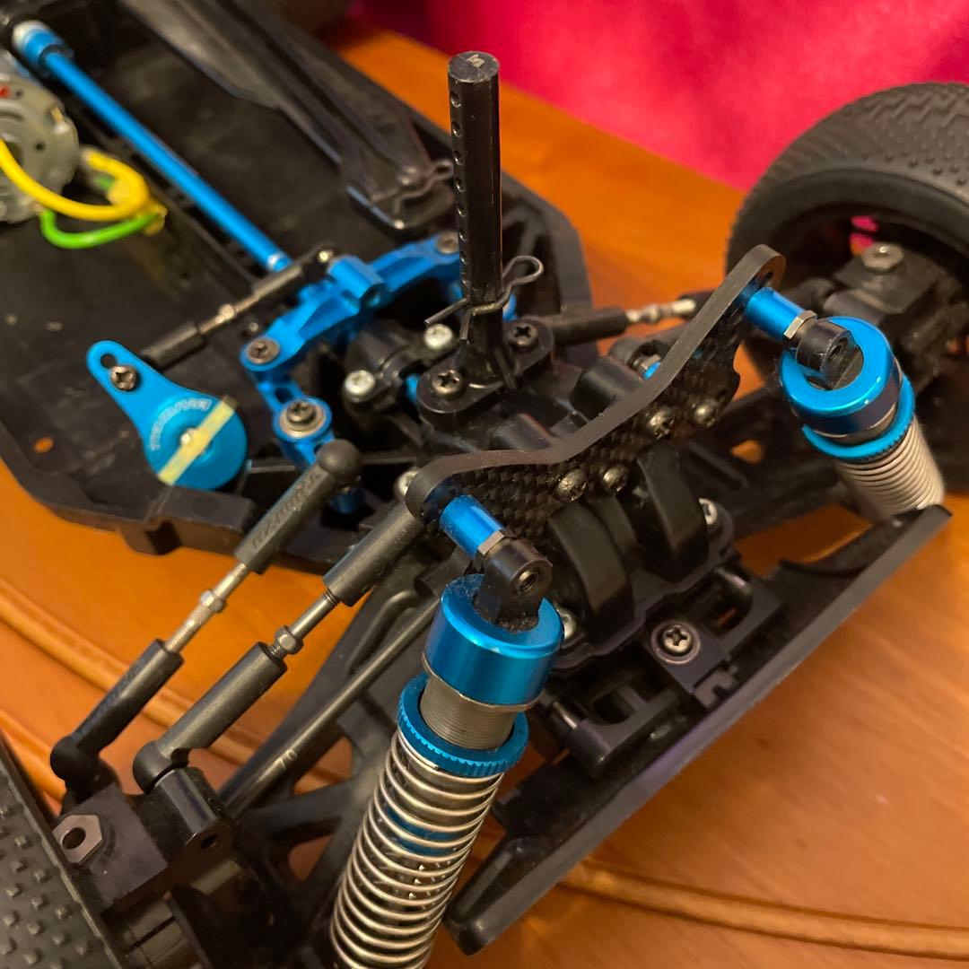 タミヤ　TT-02B 電動RCカー　マイティフロッグ　オプション　ジャンク