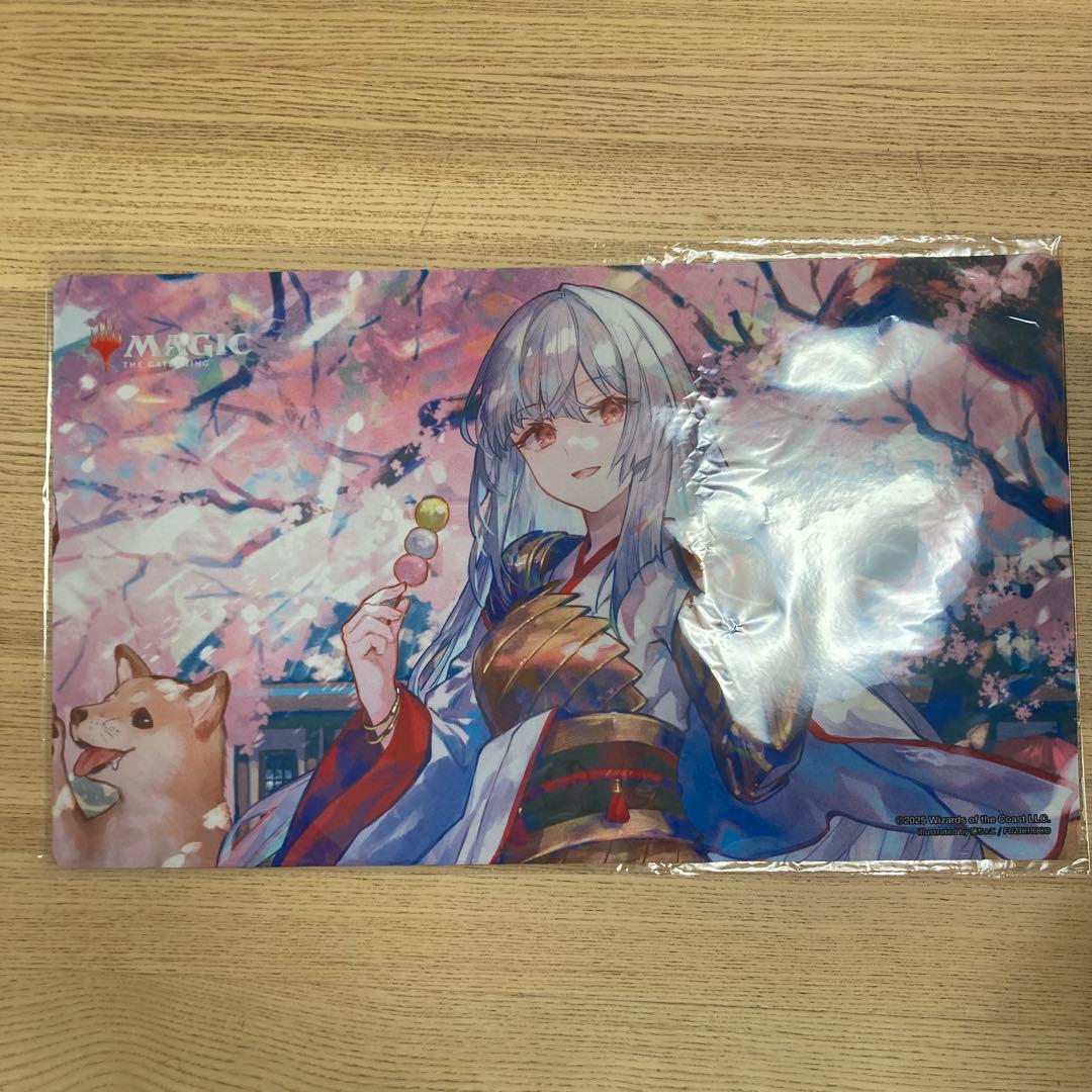 【超貴重】MTG マジック プレイマット 放浪皇のお花見キャンペーン