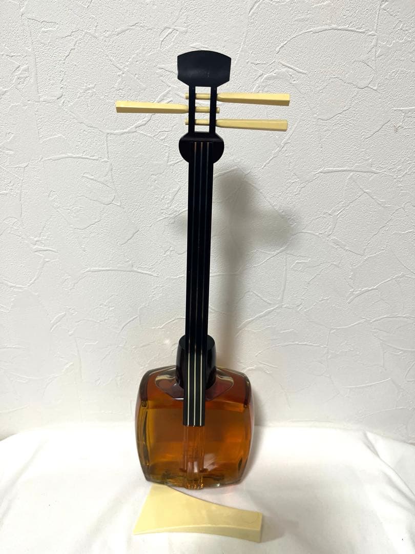 【値下・未開封】サントリー 楽器シリーズ　ウイスキー 三味線型ボトル 【古酒】