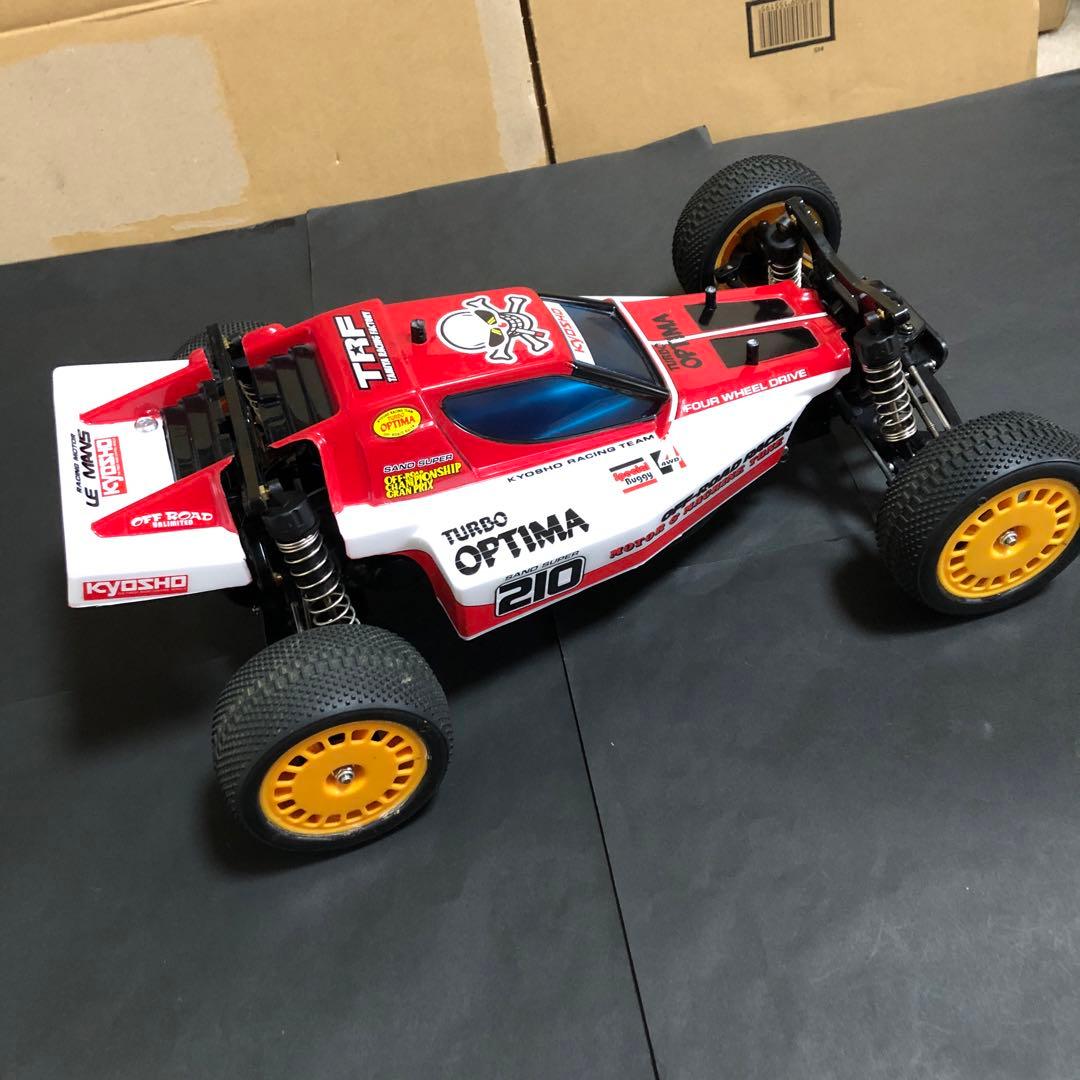 タミヤ RC DF-03 ターボオプティマ ボディ プロポ メカ付き