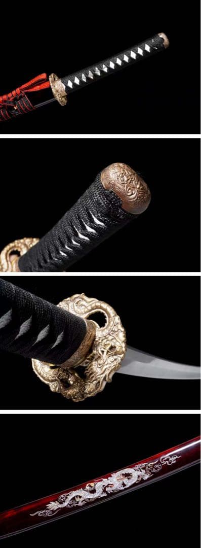 【武士の刀―望月龍吟】 模造刀 居合刀 武士道 武具 漢剣 唐刀 龍泉剣