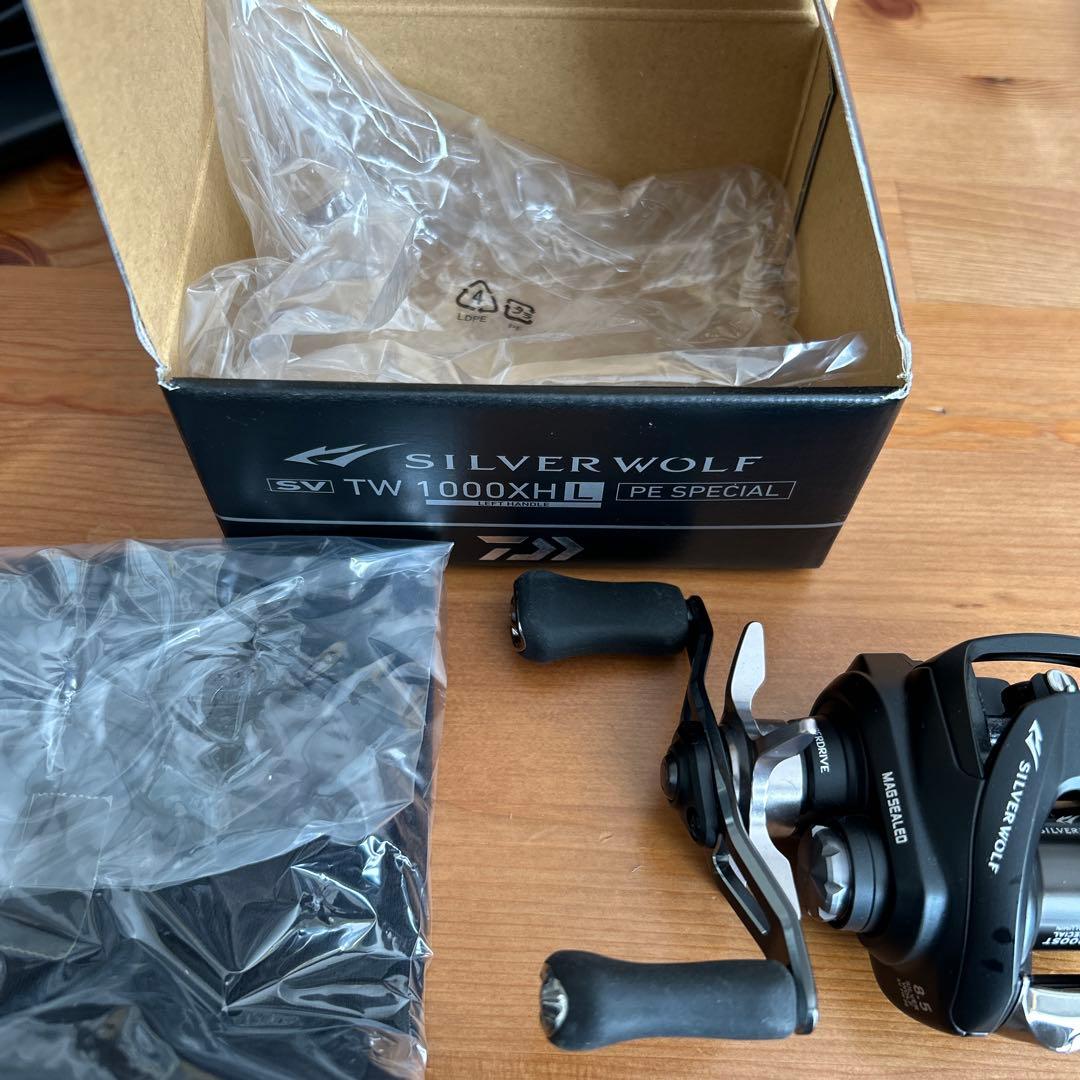 リール SILVER WOLF SVTW 1000XHL PE SPECIAL