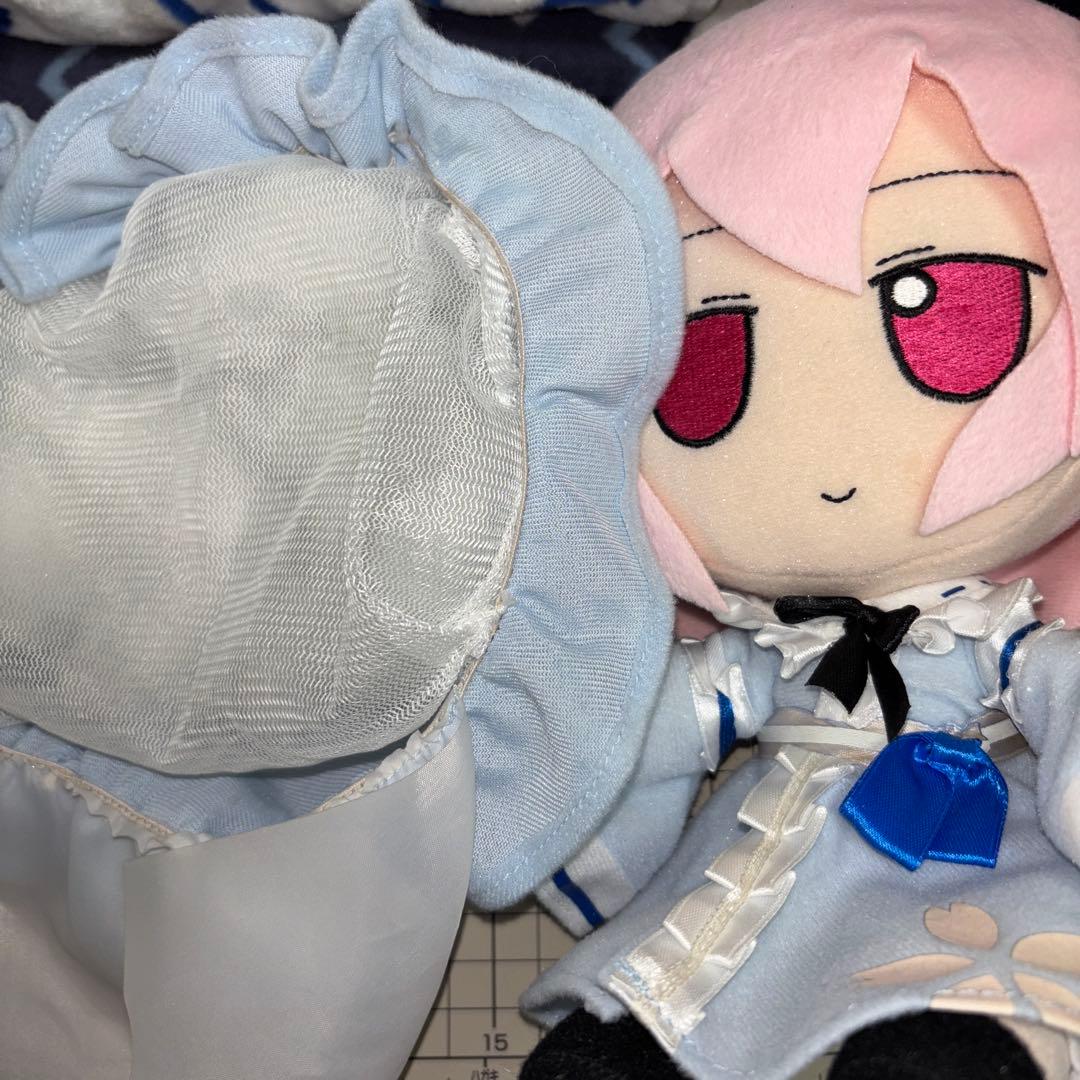 東方ぬいぐるみ 西行寺幽々子　もふもふゆゆこ　初版紙タグ付き