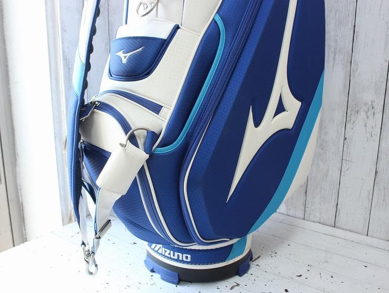 ミズノ キャディバッグ ツアー スタッフ ヘッドカバー付き