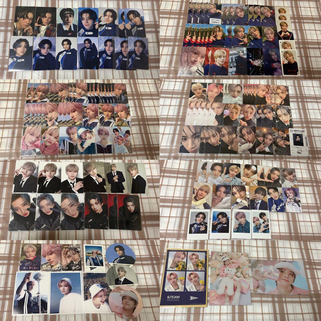 andteam &TEAM ユウマ トレカ チェキ 140枚まとめ売り