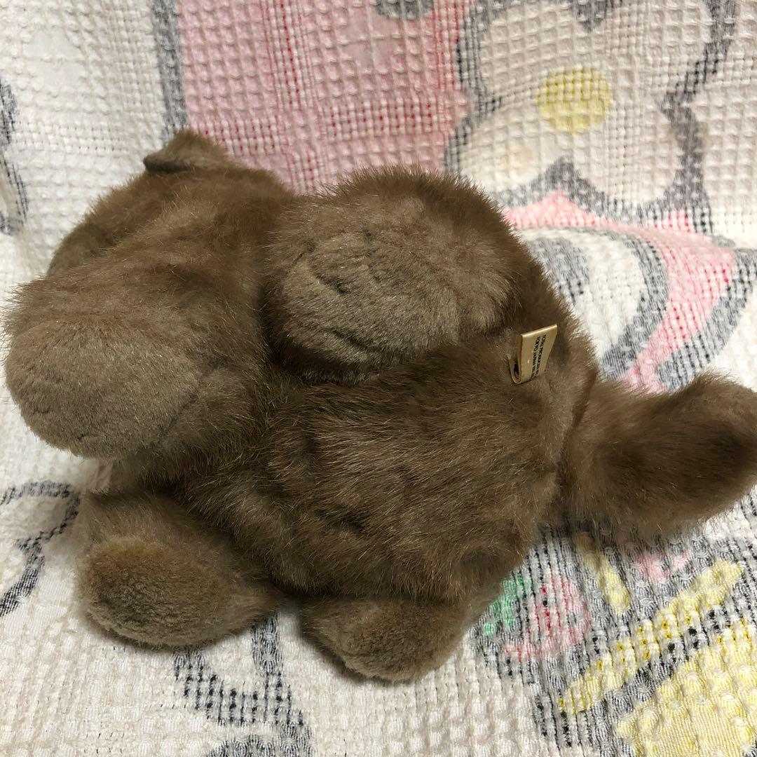 モンスイユ　日本製　犬　ぬいぐるみ　中古品