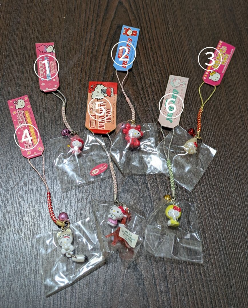 【バラ売り可能⭕】キティちゃんご当地ストラップ 第5弾 まとめ売り