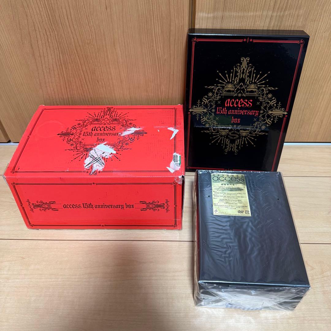 access 15th DVDBOX ツアーパンフレット 書籍 ポストカード