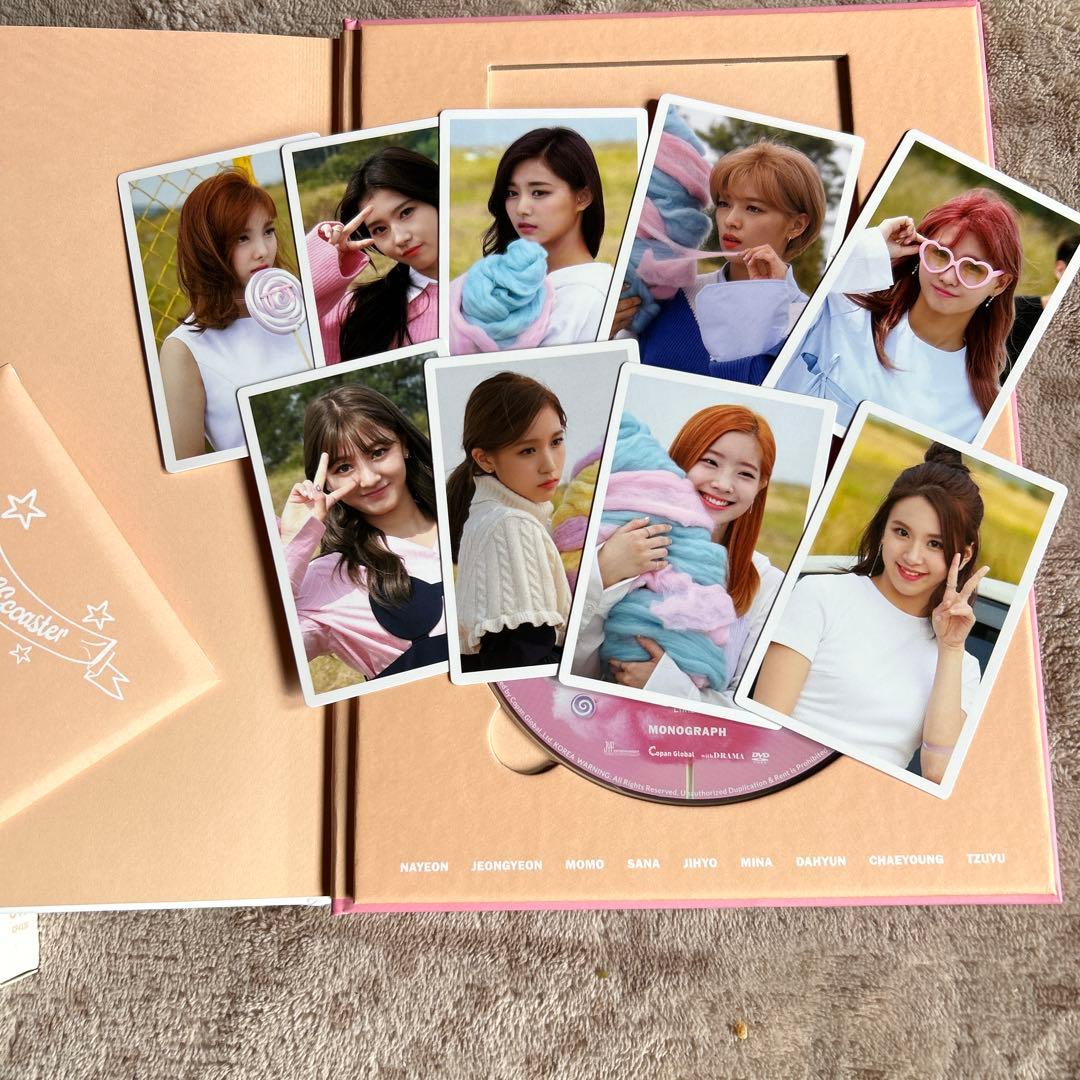 TWICE coaster LANE1 monograph モノグラフ