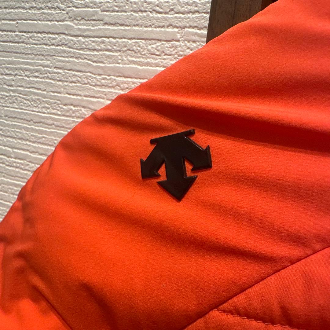 新品　デサント　ゴルフ　ダウン　オレンジ　S