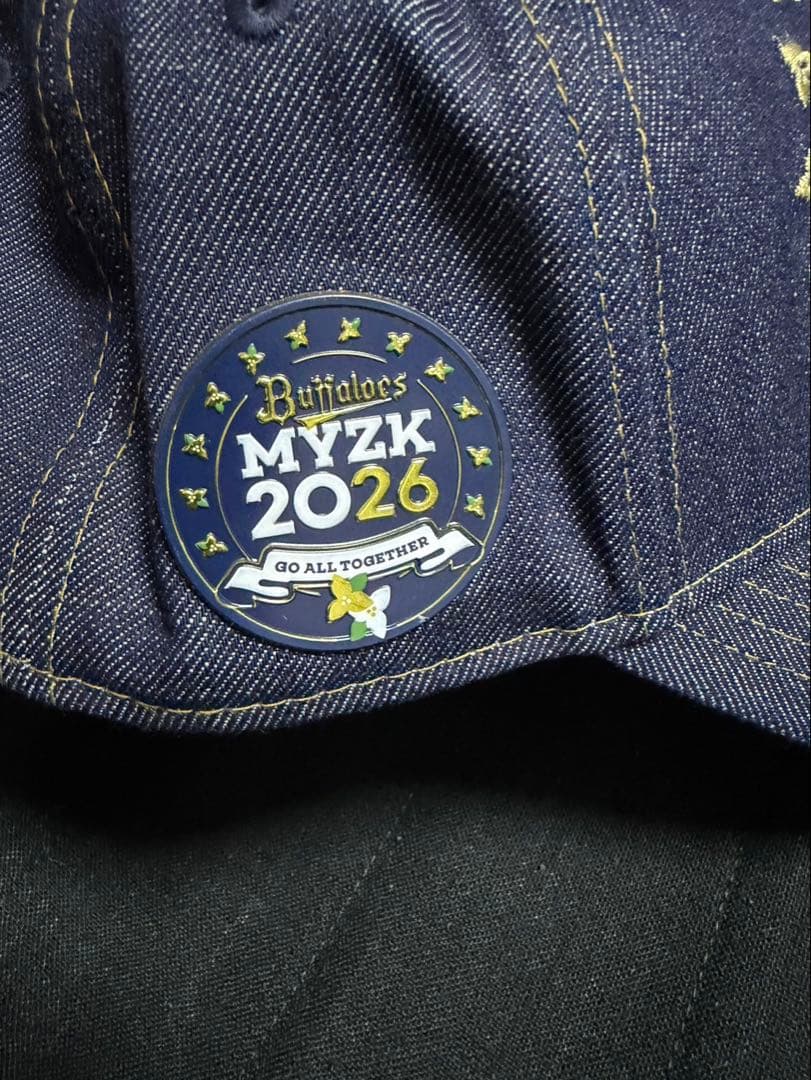【限定】オリックス・バファローズ MYZK 2026 デニムキャップ