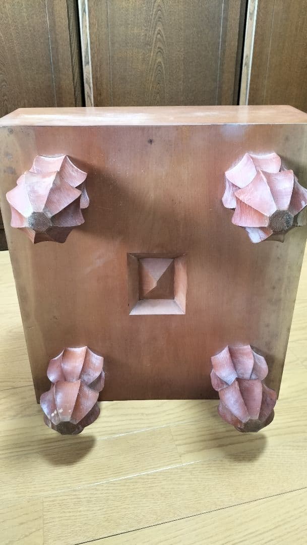 超高級碁盤　希少蛤碁石　購入80万円 新榧脚付き 碁盤柾目 重量約18.6kg